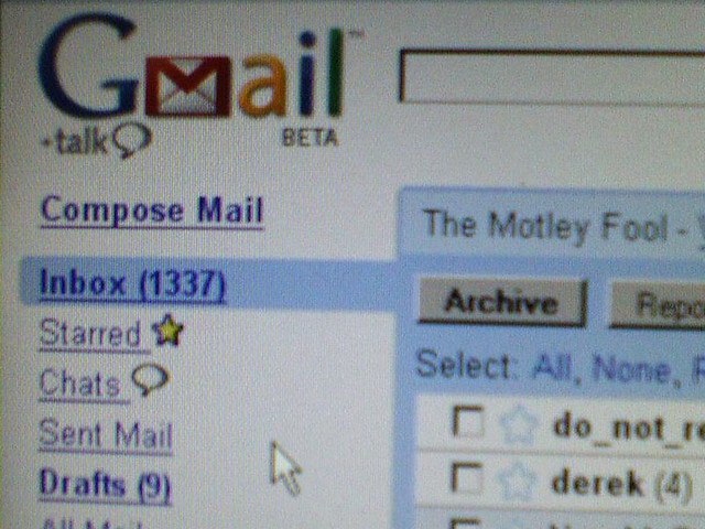 My Gmail is so 1337