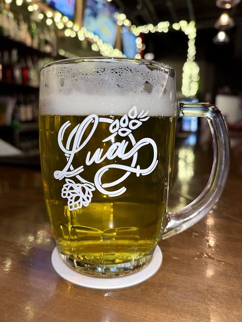 A pint of Tulpa, by Lua. This was the beer that I thirsted for during dry January.