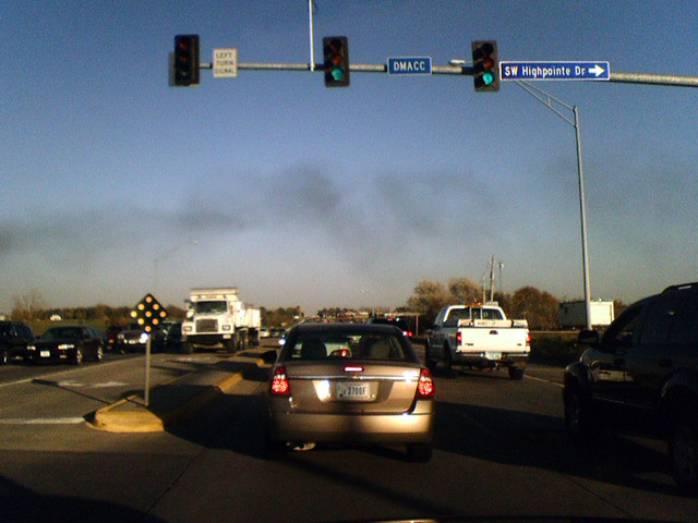 Barton Explosion Smoke in Ankeny