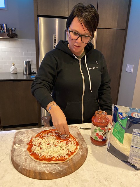 Pizza night is a lot more work these days.