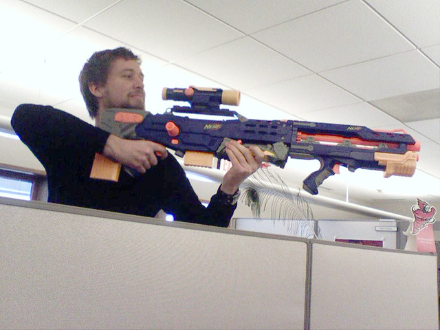 Cedric's insane new nerf gun
