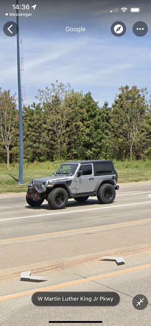 My Jeep on street view