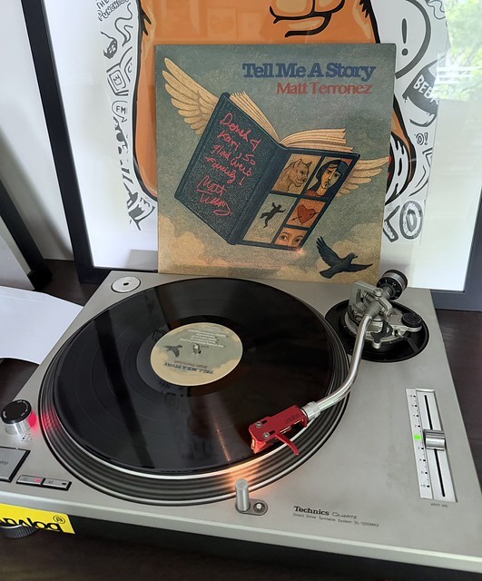 Brunch tunes courtesy of Uncle Matt