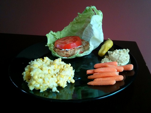 My lunches look a bit different when Kari's home from school.