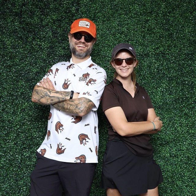 Golfin with Diana today