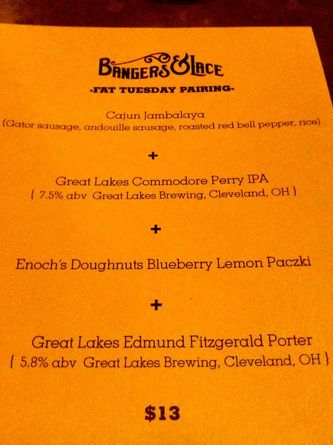 How could I pass this pairing up on Fat Tuesday?