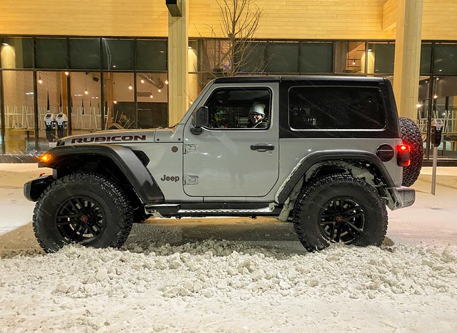 Trompin around in the snow with kbroox