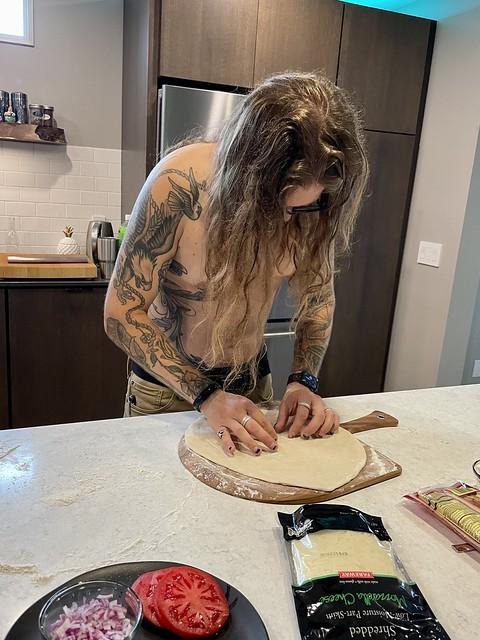 Trying out a new dough recipe with 00 flour