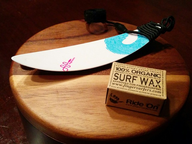 So, I bought a finger surfboard