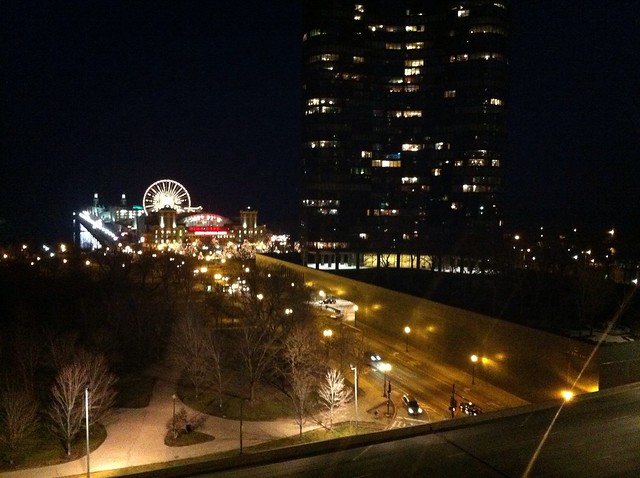 Chilling on Anthea's roof deck.