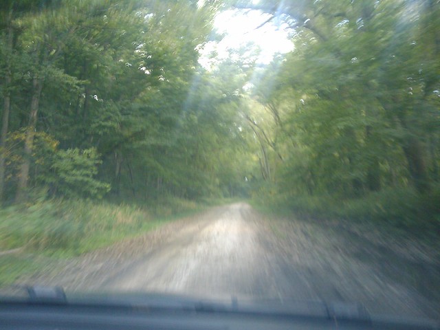 Driving back to get the trailer...