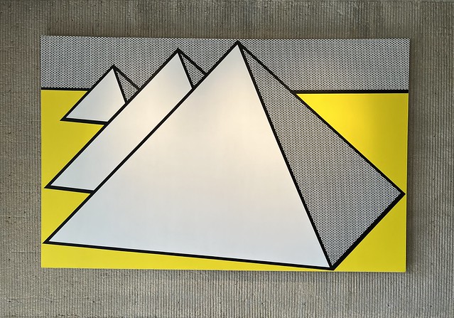 Giant Lichtenstein Pyramids. Nothing for scale.