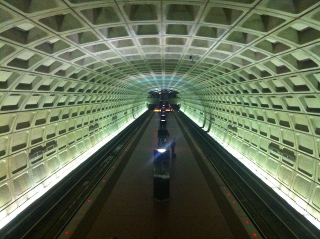 Seriously. These subways. I feel like I'm in star wars.