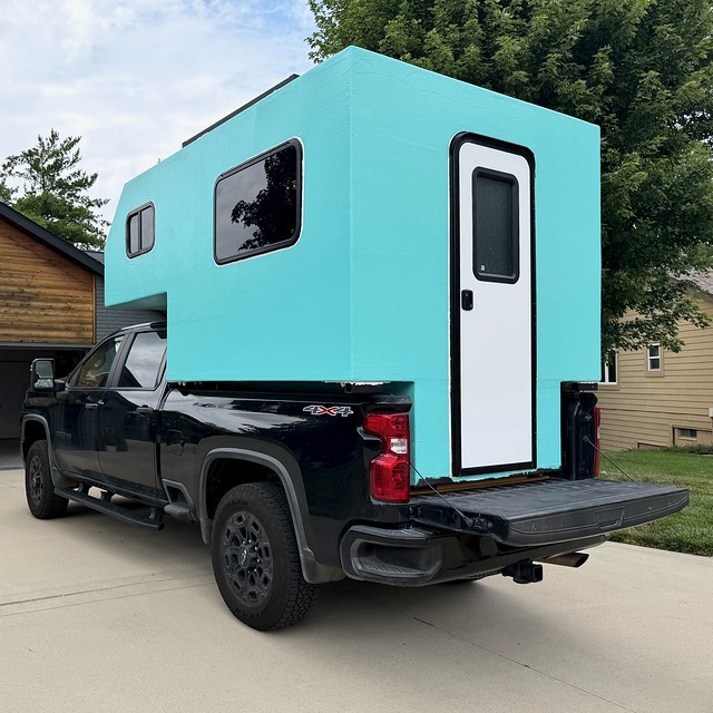 Jeremy's wild homemade truck camper