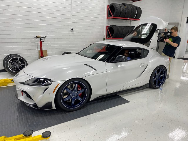 The new Supra looks a lot better IRL