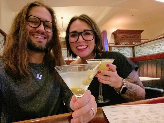 Dinner @ 801 chophouse is mildly stressful for one of us.