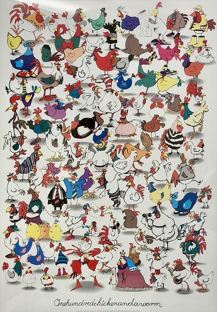One Hundred Chickens and a Worm