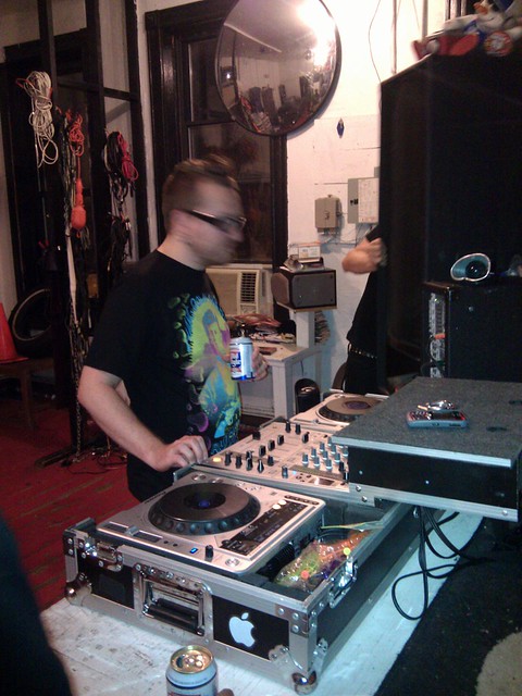 Trying to fix the sound at greg's