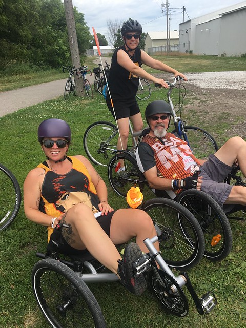 Kari's parents join the ride for a bit