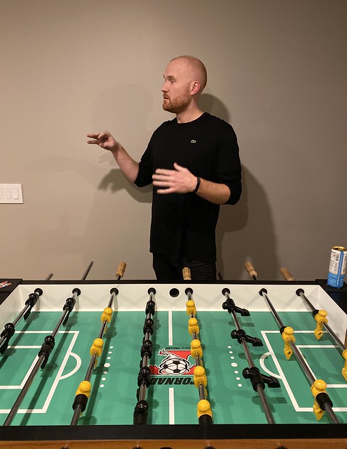 This dude is losing and he is not happy about it