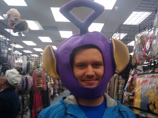 if these teletubby outfits weren't $70....