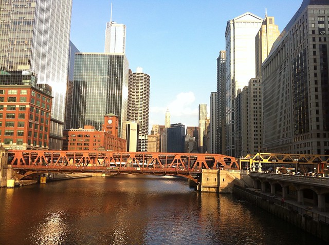 It's a beautiful day in Chicago