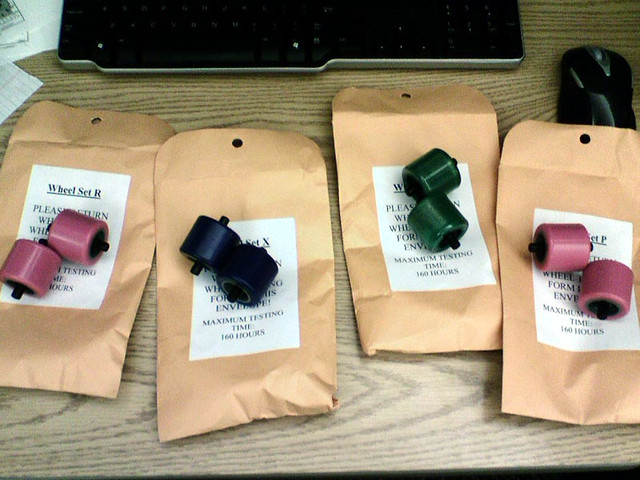 Some new test wheels