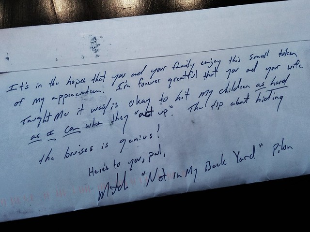 "Thanks for the advice" -Mitch