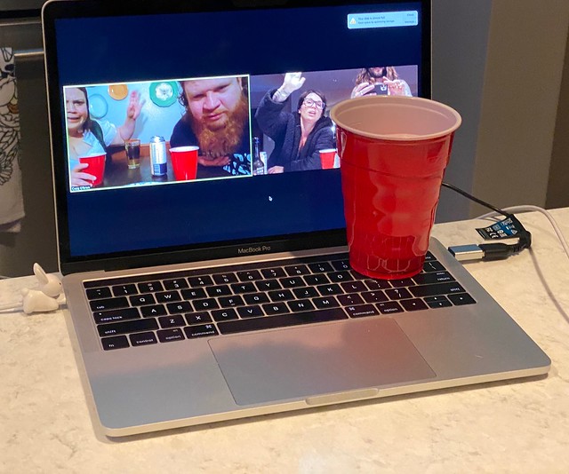 Virtual flippy cup