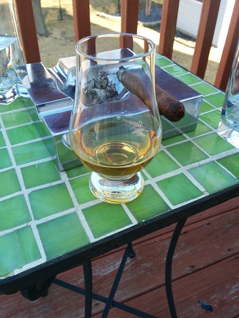 Scotch. Cigar.