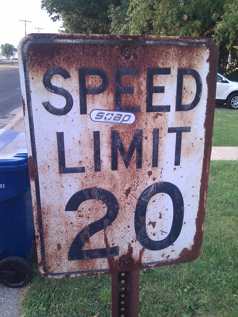 Found this old school soap sticker in Port Byron last weekend...