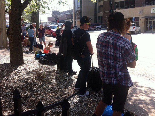 Iowa City Megabus Stop