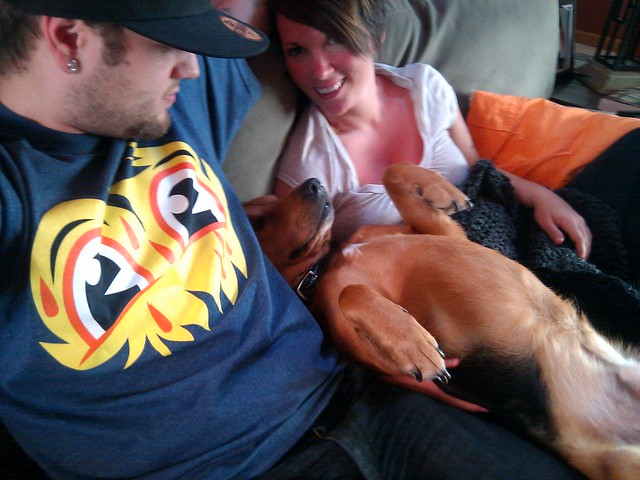 Garth's idea of hanging out.