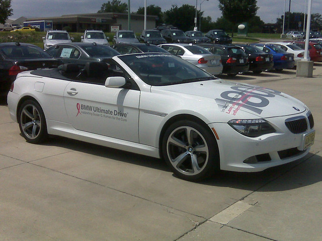 The BMW 650 convertible I drove