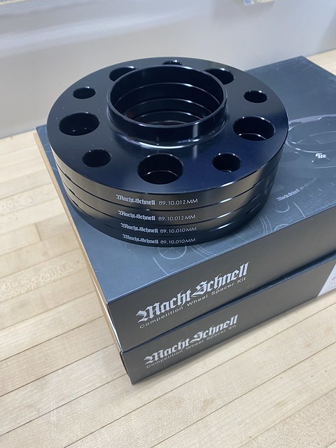 Got some wheel spacers for the M4