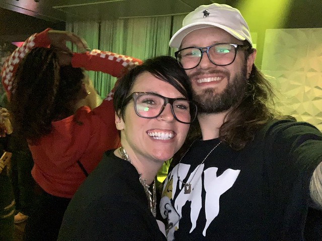 Weeknight partying with kbroox