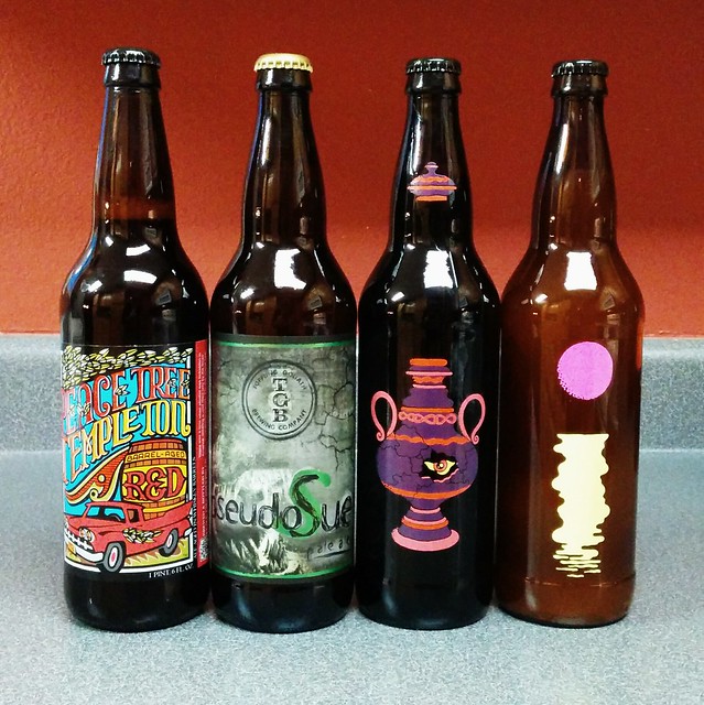 These beers are supposedly really good... Trying to decide which bottle to pop first.