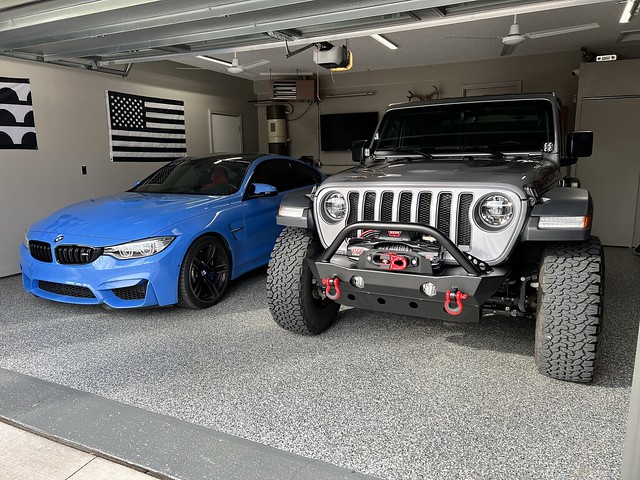 Excited to have the Jeep home and in better condition than before I got hit.