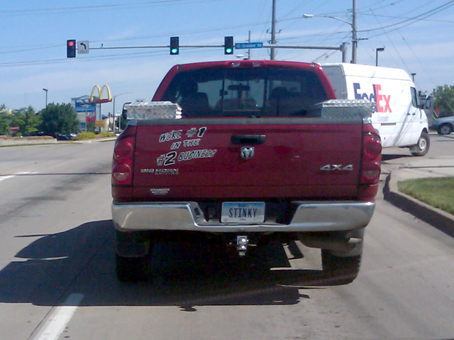 STINKY - We're #1 in the #2 Business (view full size)