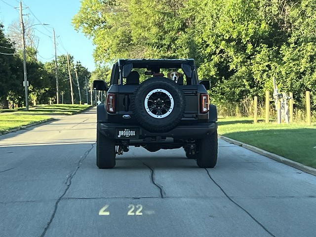 The moment Durby realized that I was behind them