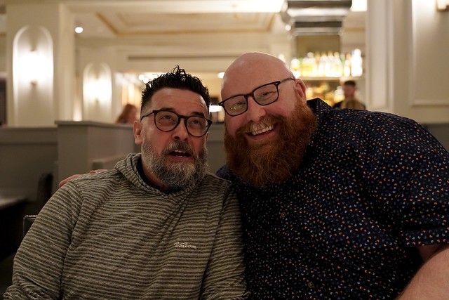 Another nice picture of Trent and Maurizio