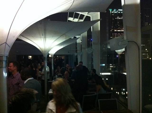 Wit rooftop Patio.