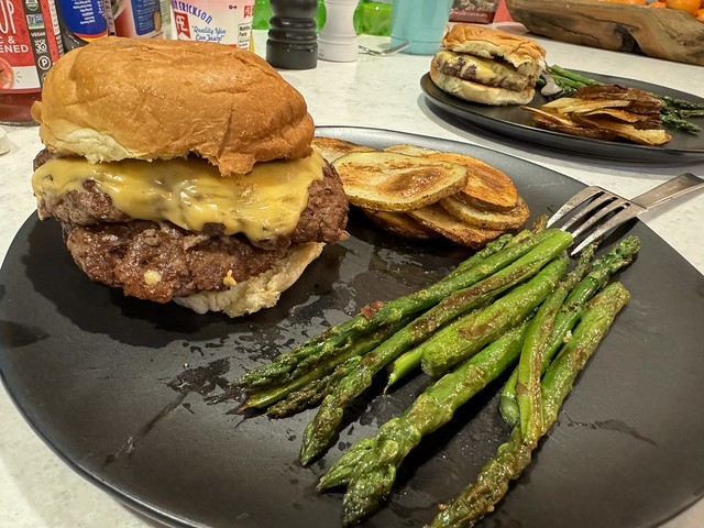 Homemade smash burgers and other flat top stuff