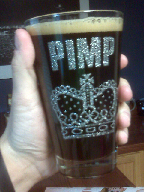 First Draw of Porter in my new PIMP glass