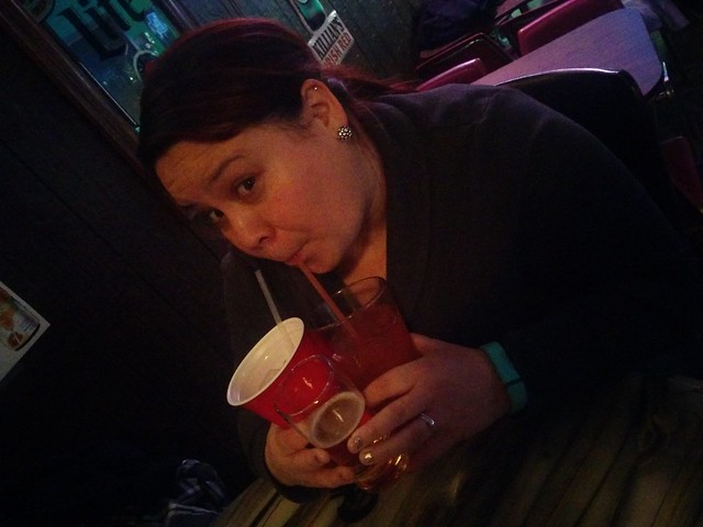 Birthday third wheeling Tia and Craig.