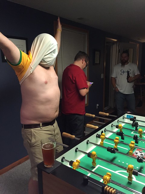 This is Craig getting ready to lose