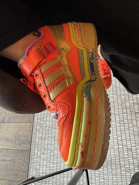 Look at these shoes. There are 3 outsoles.