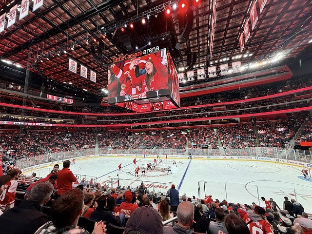 Red Wings face off against the back-to-back Stanley Cup champs