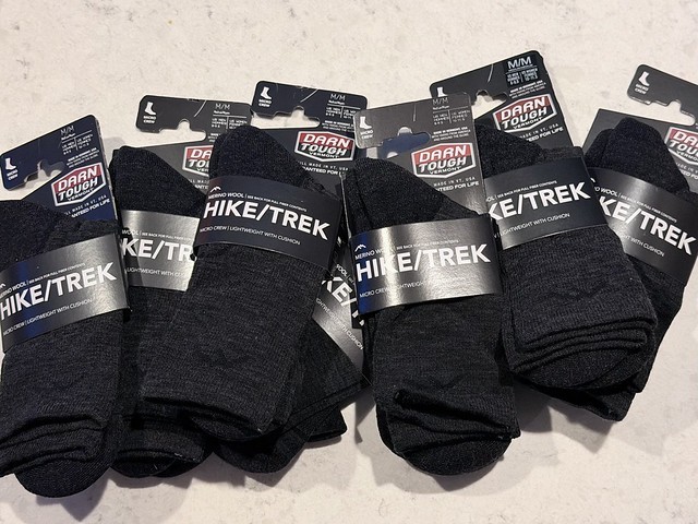 Made in USA. Guaranteed for life. Never buying socks again (maybe)