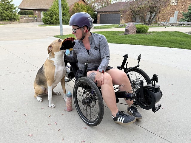 Durby brought Kari a stuffed turkey